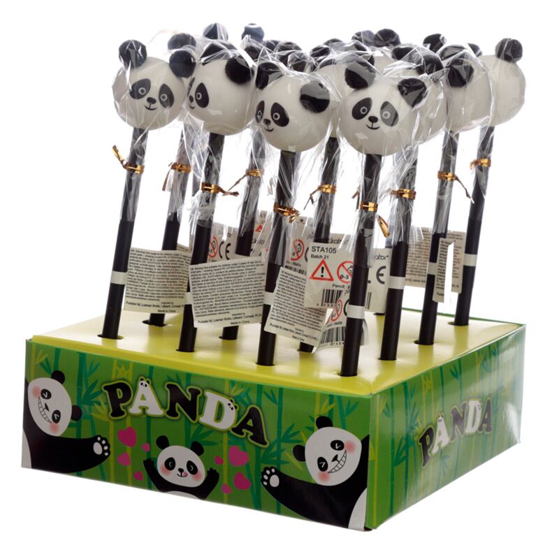 Panda - Pom Pom Pencil