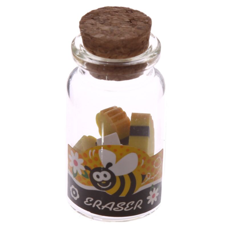 Honey Bee Gummen in mini vaso con coperchio di sughero