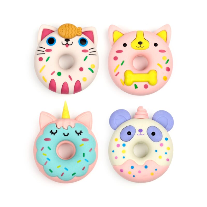 Gomma da ciambella unicorno in scatola