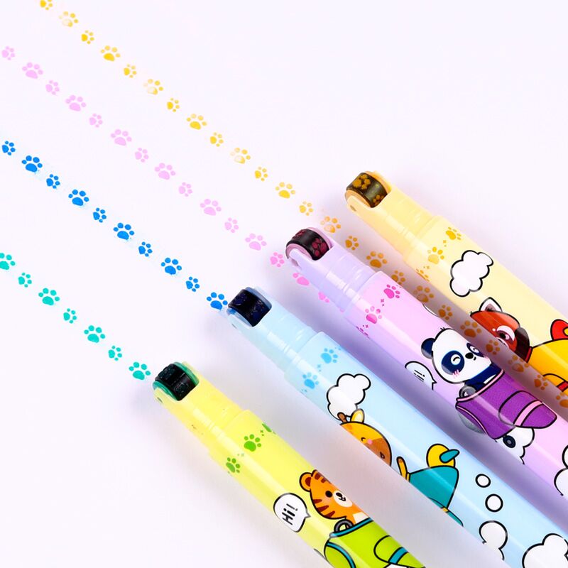 Adoramals wild rotulador resaltador 2 en 1