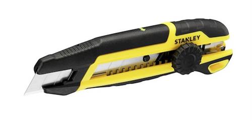 Cuchillo desmontable Stanley de 18 mm ku. pulsador