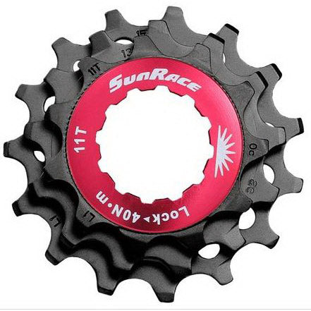 Juego de piñones Spanninga sunrace 10-12-14d microspline negro