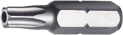 Broca torx stahlwille con agujero t25