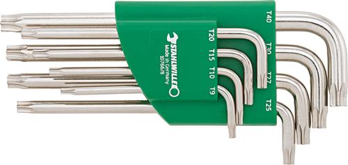 Juego de llaves pin Stahlwille Torx cortas