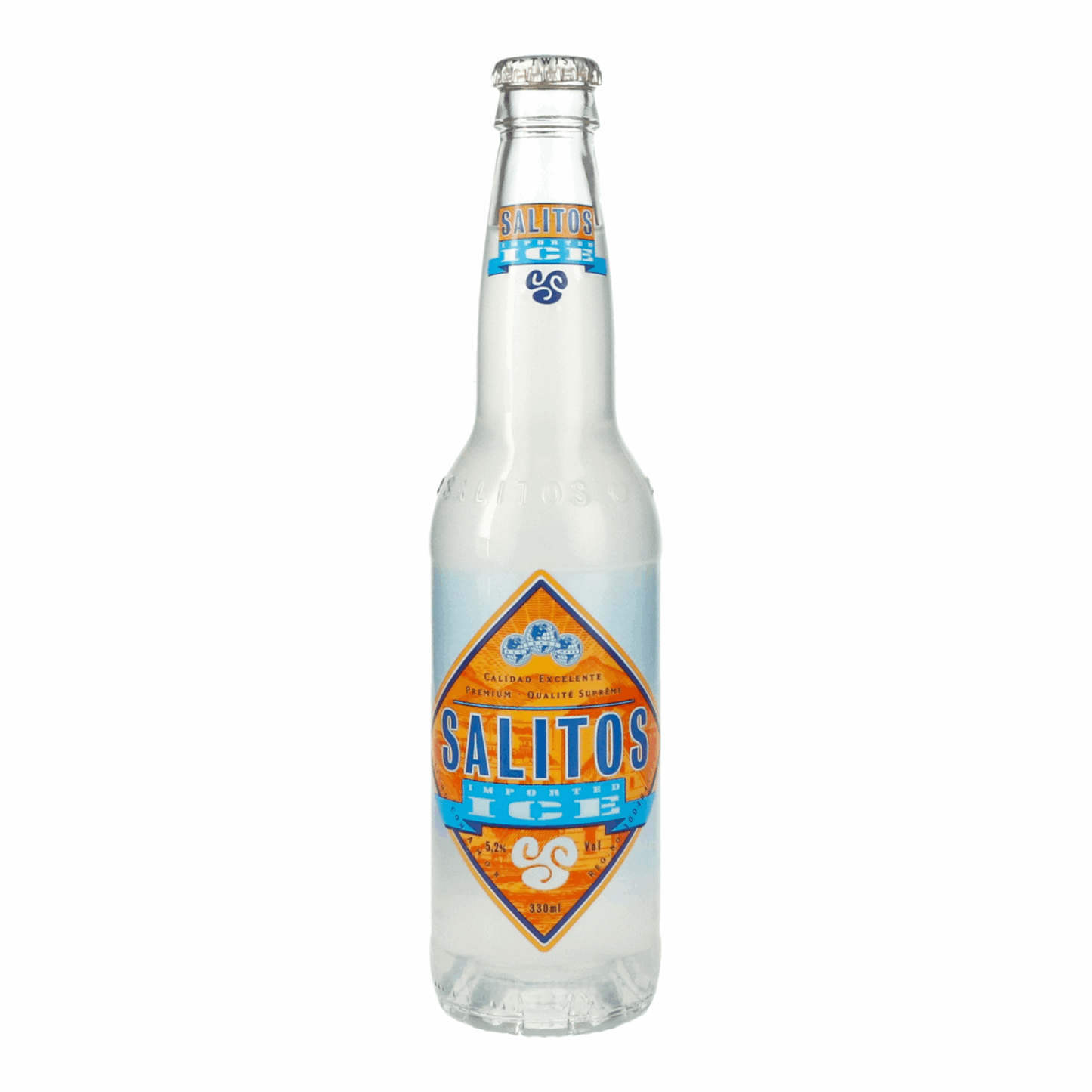 Botella de hielo Salitos 5,3% (24x 33cl)
