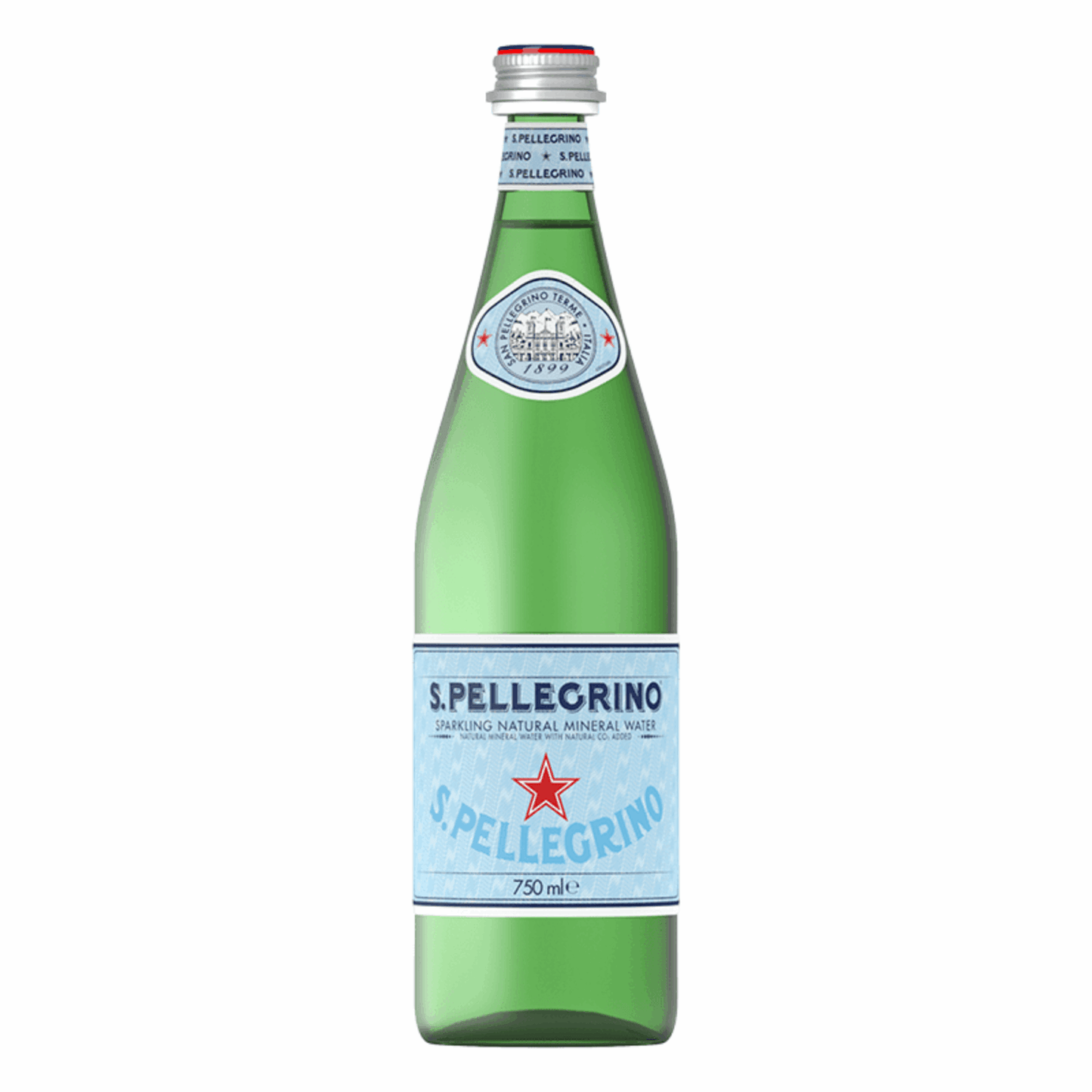 Sanpellegrino acqua mineral carbonatado (12x 75cl)