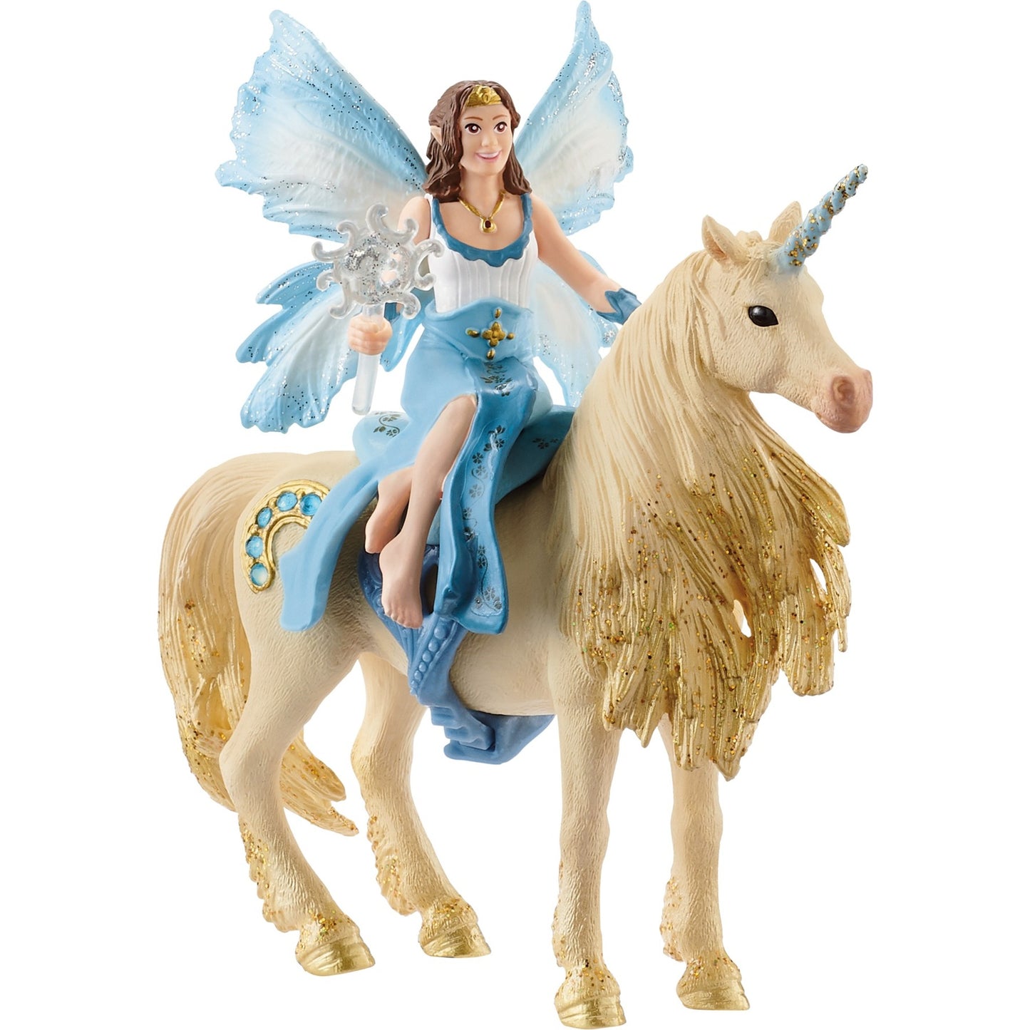 SCHLEICH BAYALA EYELAS OUTDOOR RUOTTO A GOLDEN UNICORN