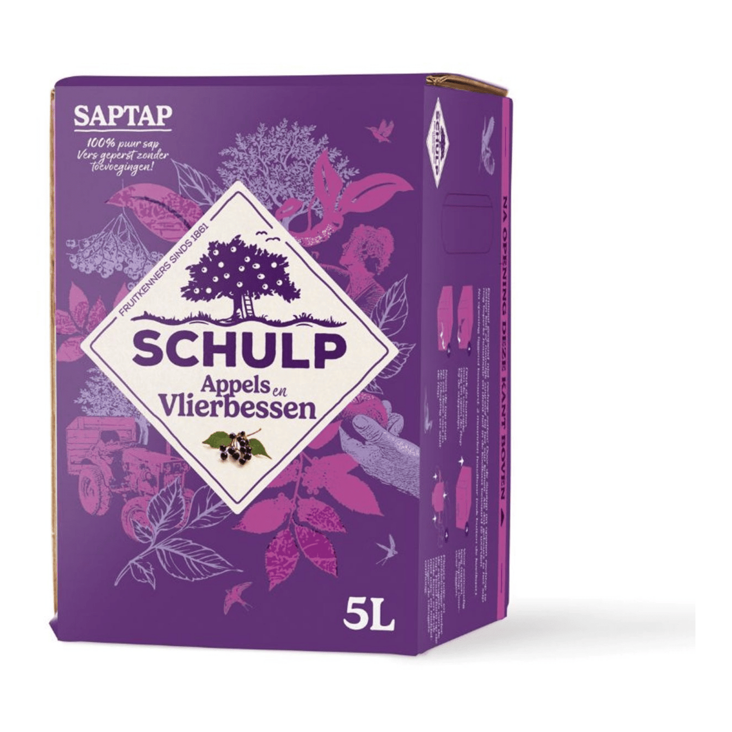 Zumo Schulp de manzana y bayas de saúco (5 litros)