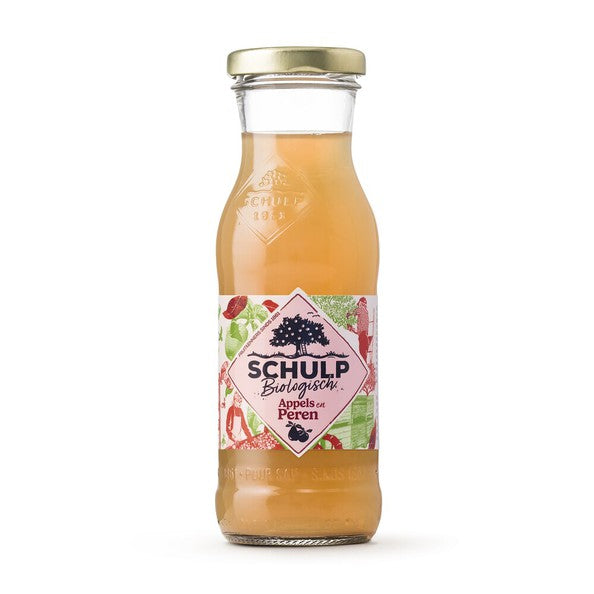 Zumo de manzana y pera Schulp ecológico botella (15x 20cl)