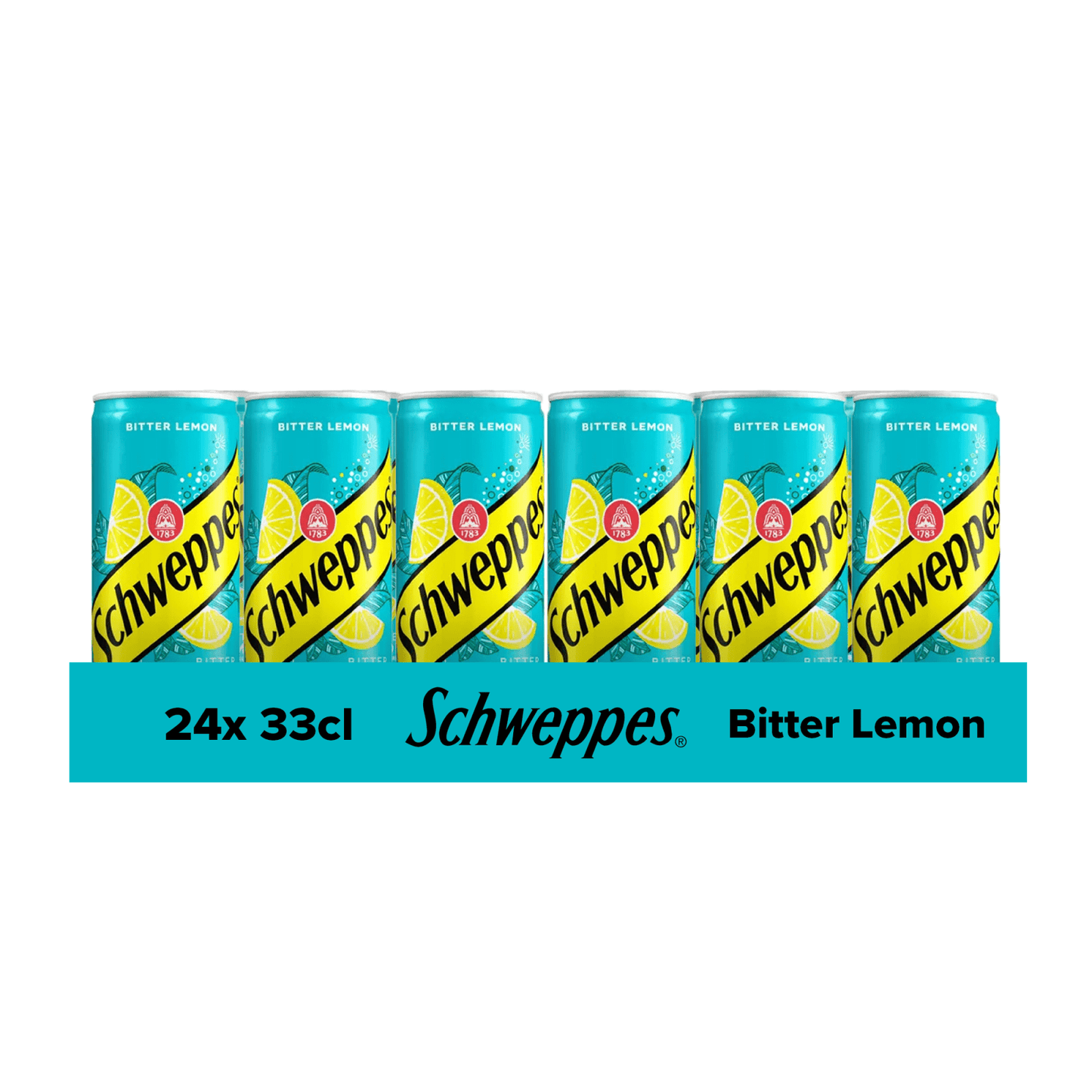 Limón amargo Schweppes lata (24x 33cl)