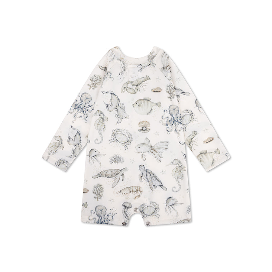 Vida marina | Chicos de saco de natación green uv