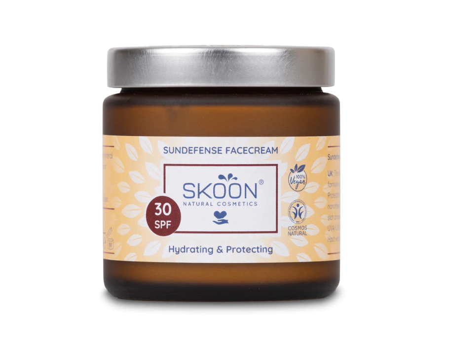 Faccia per la protezione solare Skoon SPF 30 100ml