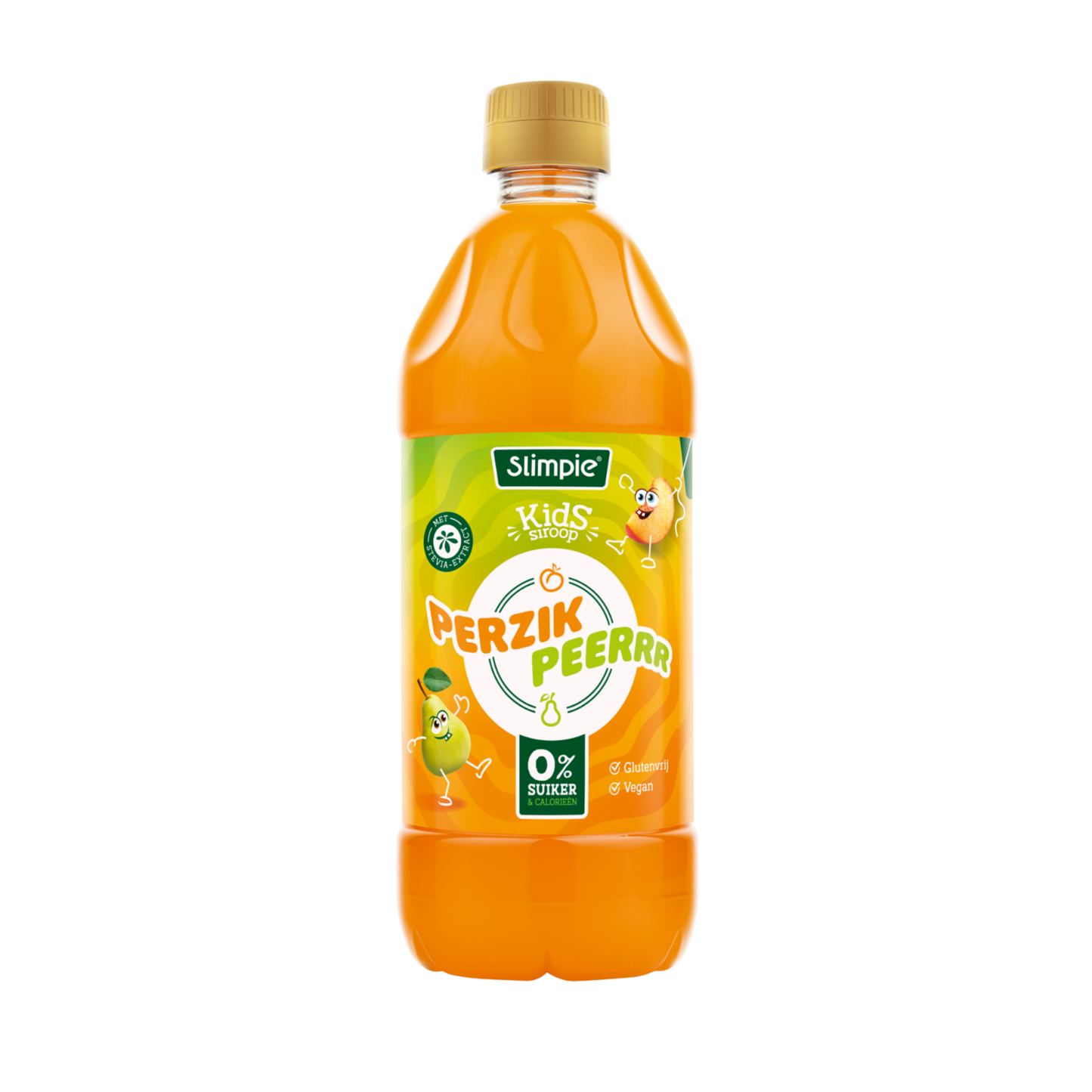 Sciroppo per bambini Slimpie pesca e pera senza zucchero (6x 580 ml)