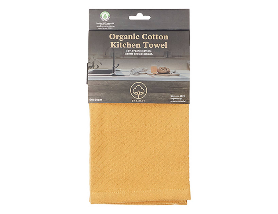 TOKE TOK SMART 60x40 Mostaza Algodón orgánico