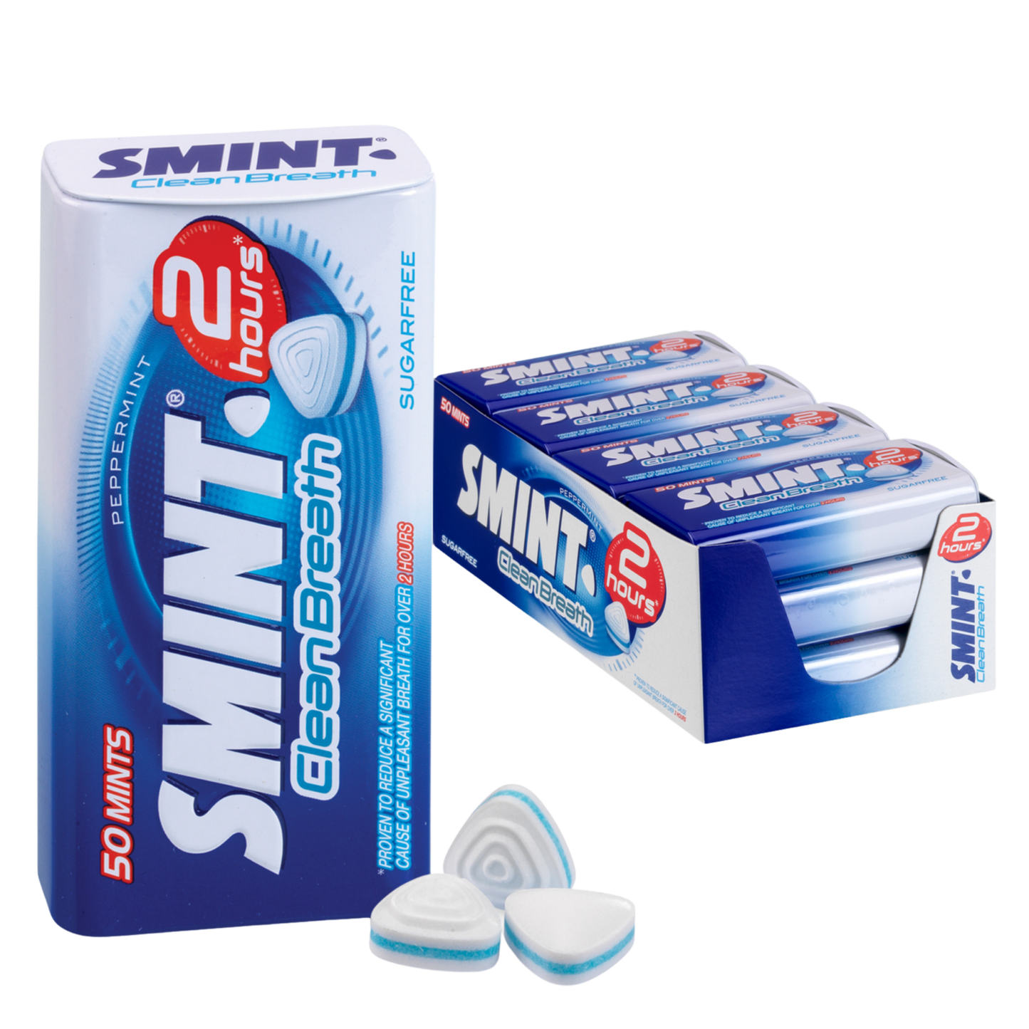 Smint 2 horas aliento limpio menta (12x 35gr)