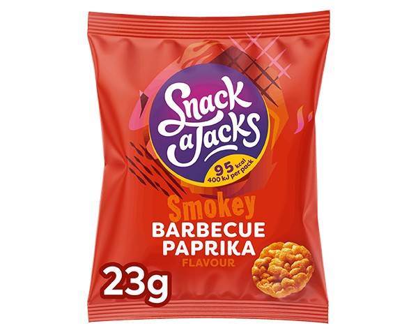Snack a jacks barbecue peperoni (8x 23gr)