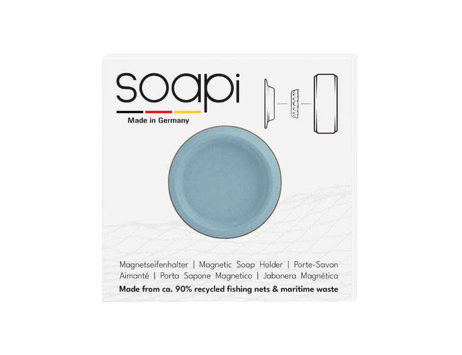 Porta sapone magnetico soapdi - azzurro