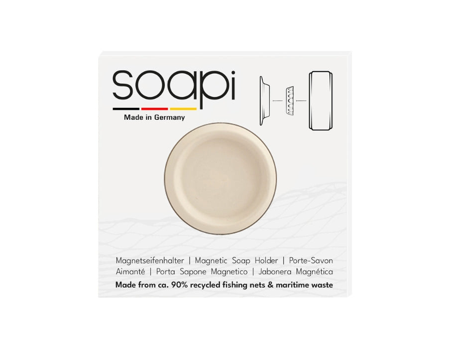 Soporte de jabón magnético de Soapi - Off -White