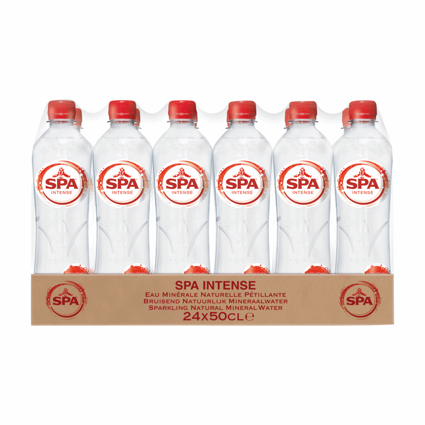 Tappo rosso intenso Spa (24x 50cl)