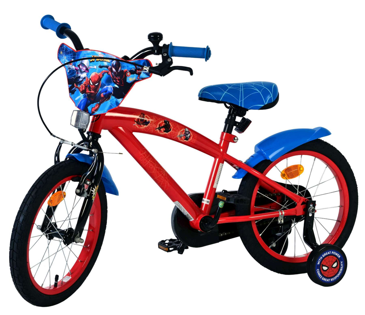 Bicicleta Spiderman 16 pulgadas 20582