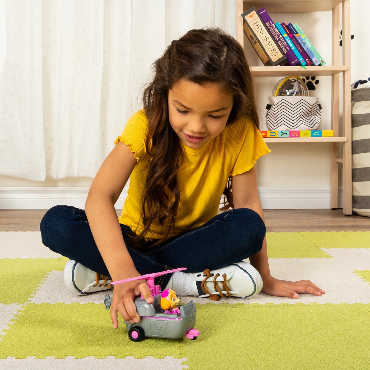 Spin Master Spin Skye met helikopter