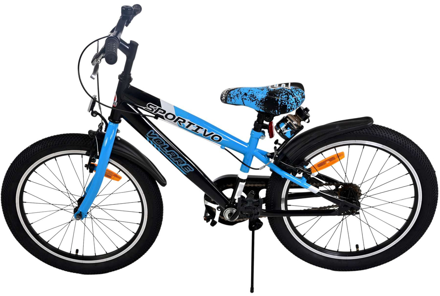 Bicicleta para niños Volare Sportivo - Niños - 20 pulgadas - Azul - Dos frenos de mano