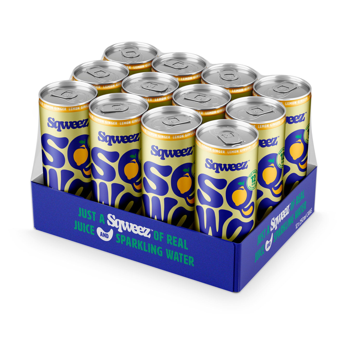 Lattina Sqweez limone e zenzero (12x 250 ml)