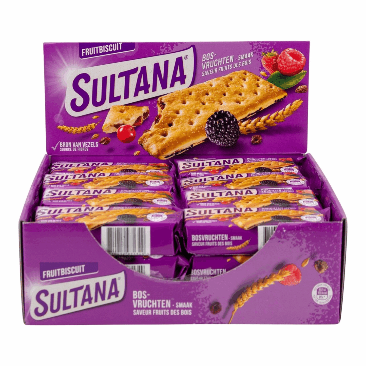 Sultana mono frutti di bosco (24 pezzi)