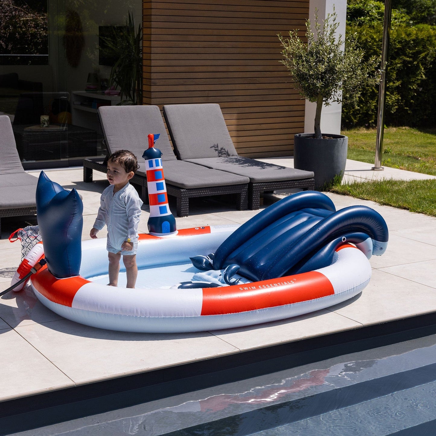 Rayas oceánicas | Piscina de juegos multicolores