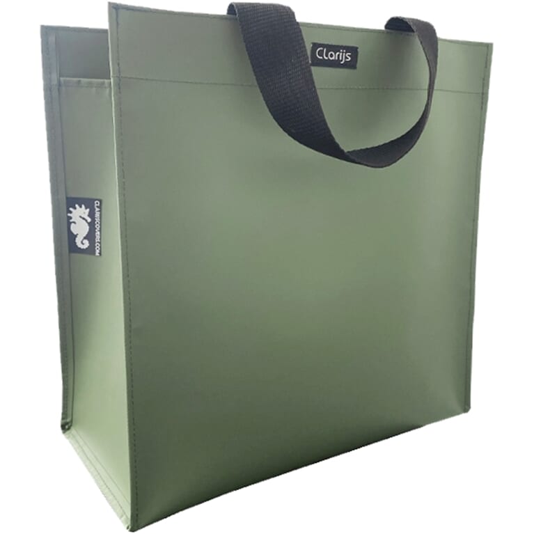 Clarijs Shoppertas Pvc 23L Matt Olive