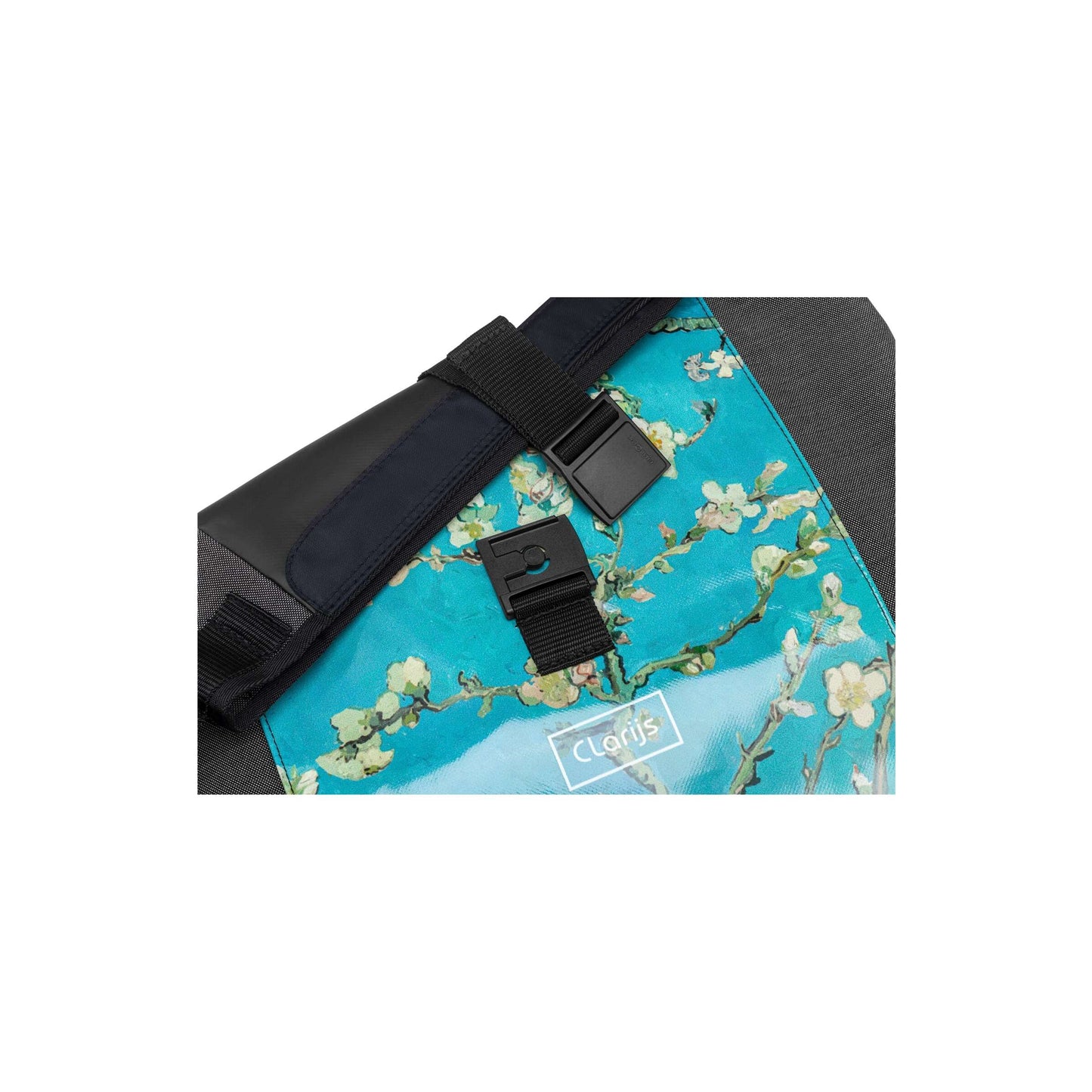 Sacca per biciclette Clarijs Solobag 24L Van Gogh Blossom