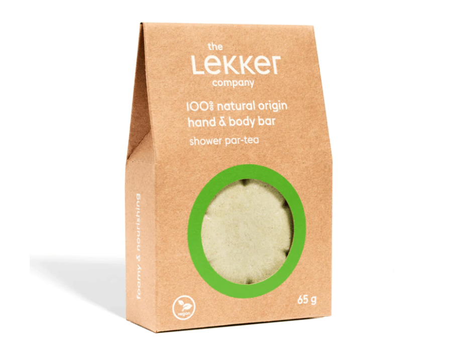LEKKER Company Natural Hand Body Bar Bar Ducha Par-TEA