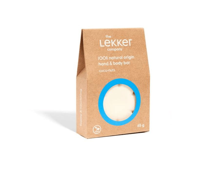 LEKKER Company Natural Hand Body Bar Nuts