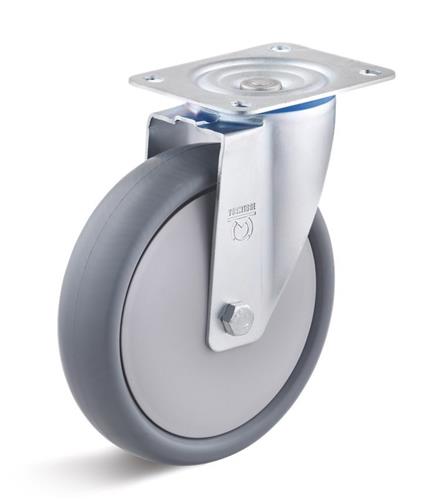 Ruota girevole Torwegge termoplastico ø160 plastica