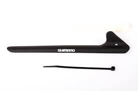 Placa protectora de horquilla trasera PVC Tiburón Finn