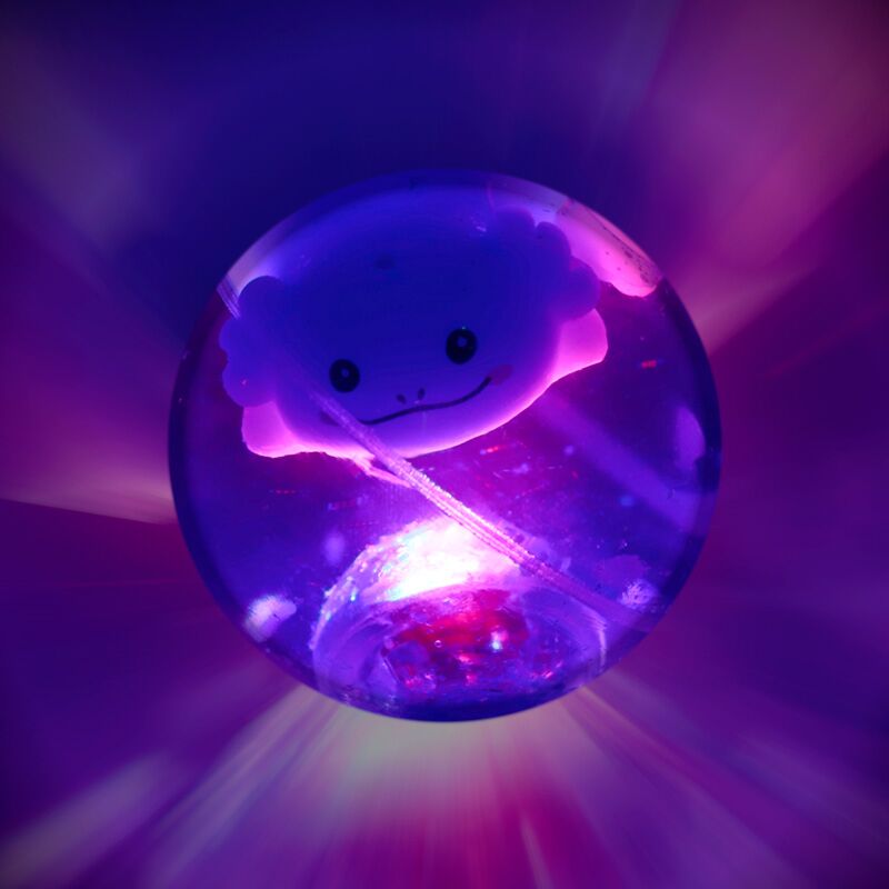 Axolotl -High -Rise LED LED Flasty Rimborscing Ball
