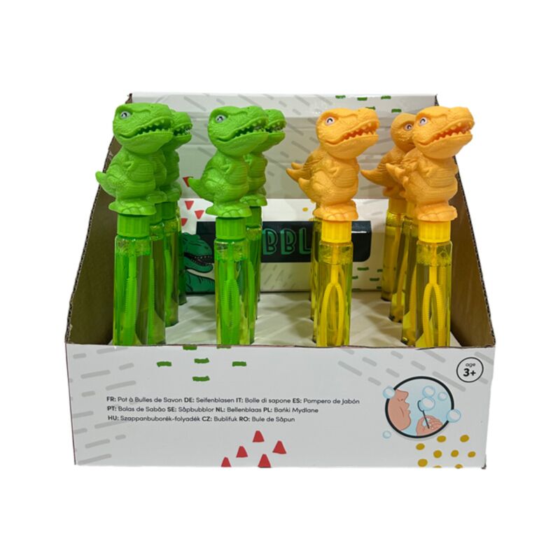 Dinosauro bolle di sapone