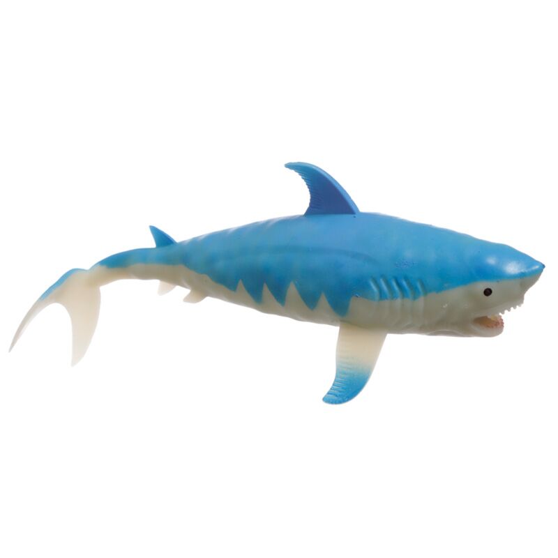 Apriete el tiburón de juguete
