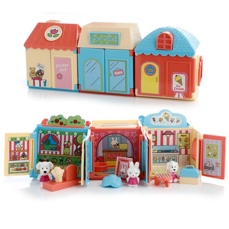 Set di cuccioli carini