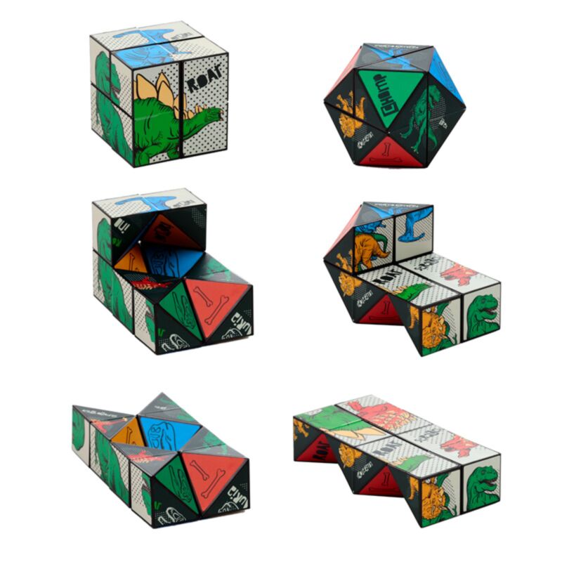 Giocattoli per cubetti di Dinosauria Puzzle