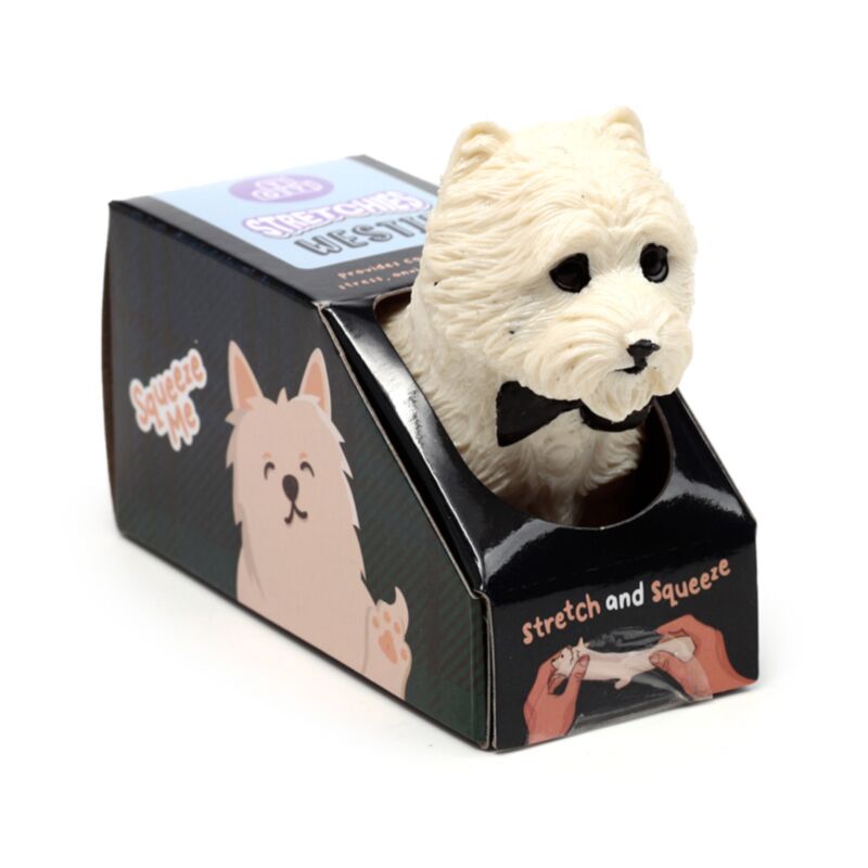 Toyos elásticos de West Highland Terrier Dog