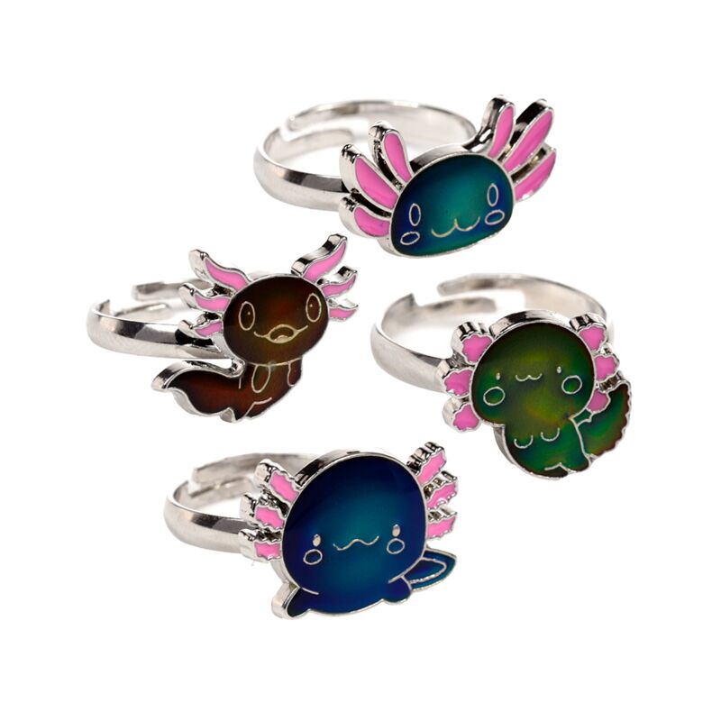 Axolotl Kinder Mood Ring