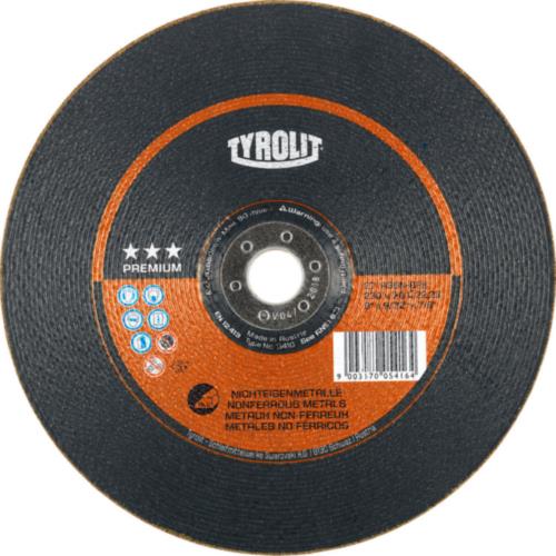 Tyrolit abs 125x7.0mm a36n-bfx premium alu | 10 pezzi