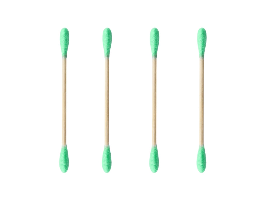 Los hisopos de algodón Eco Gang - 100 piezas - Verde