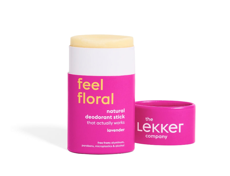 The Lekker Company Deodorant Stick - Feel Floral - 40 Gr