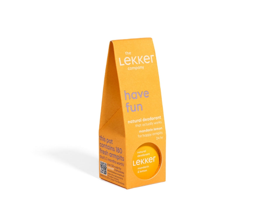 The Lekker Company Deodorant Mandarin Citroen 30gr.