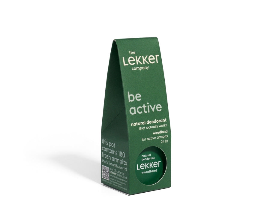 El bosque de desodorante de la compañía Lekker 30gr.