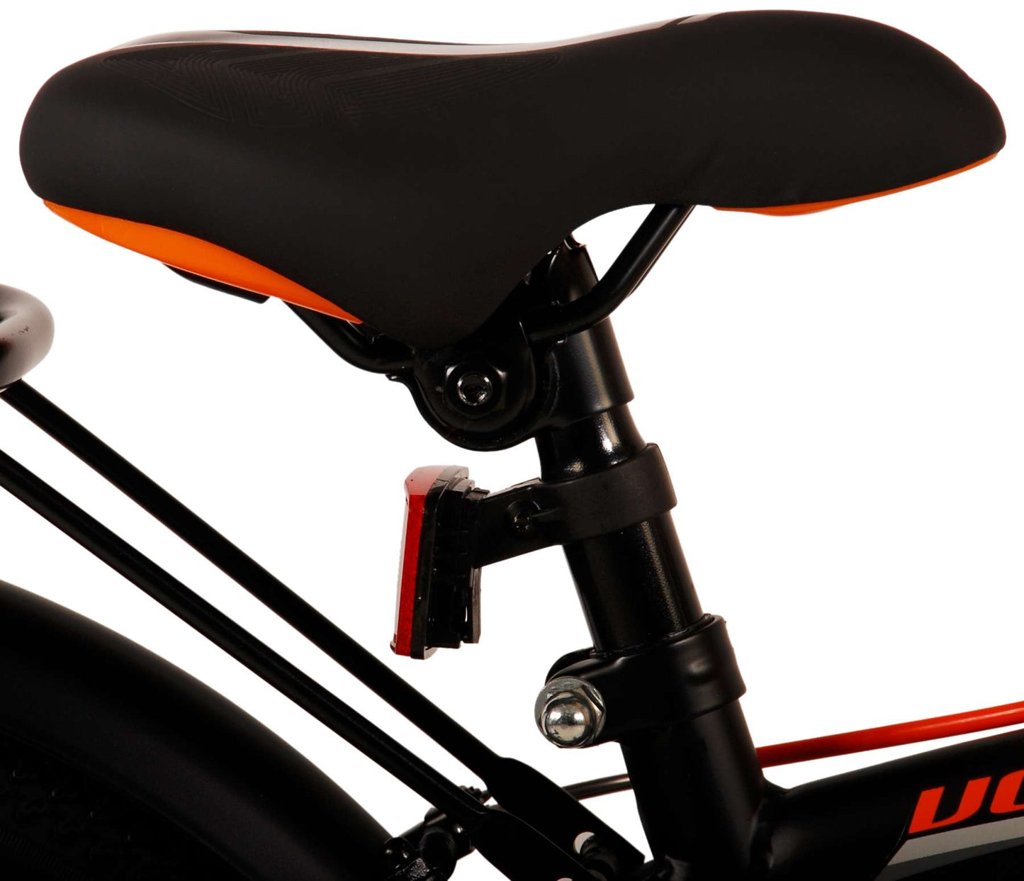 Bicicleta para niños Volare Thombike - Niños - 18 pulgadas - Naranja negra - Dos frenos de mano