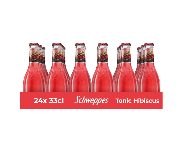 Schweppes premium tonico ibisco (24x 20cl)