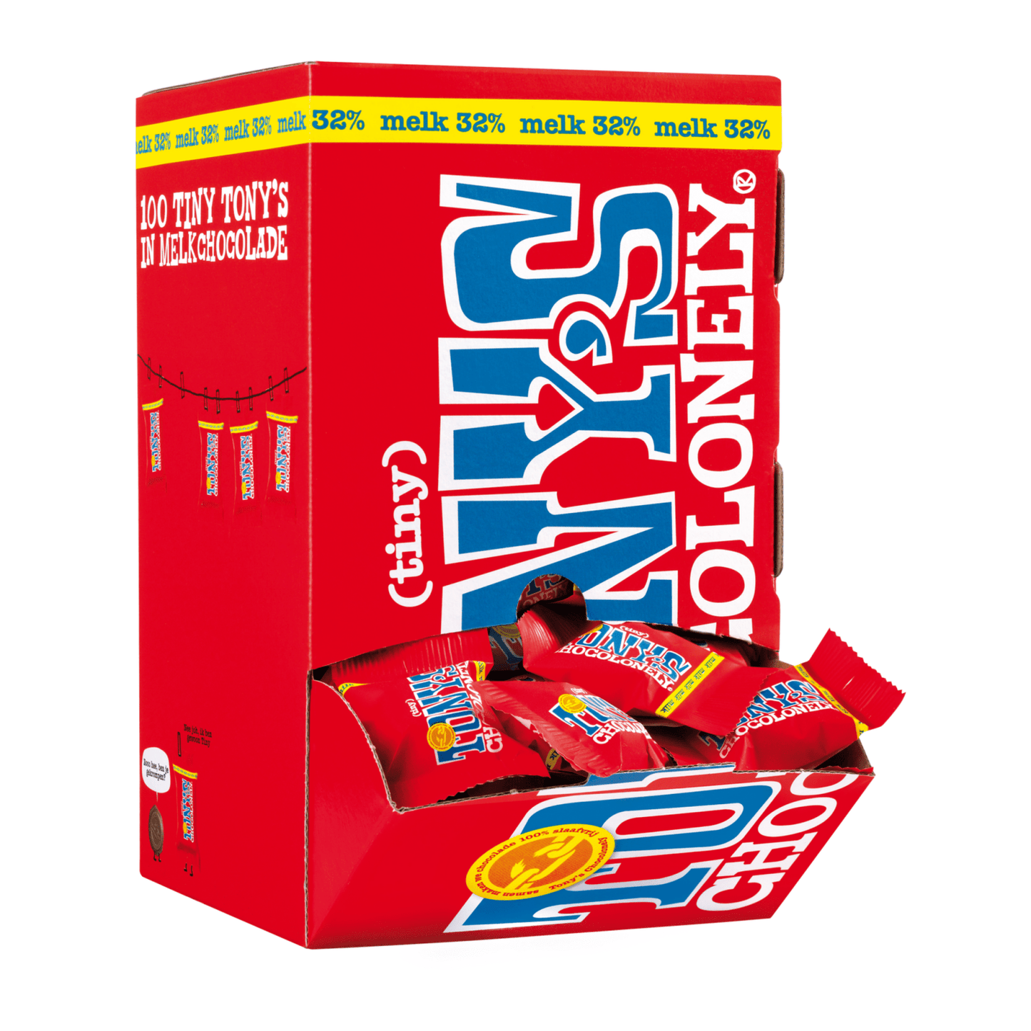Tony's Chocolonely Tiny Tony's Chocolates con Leche (900 gr)